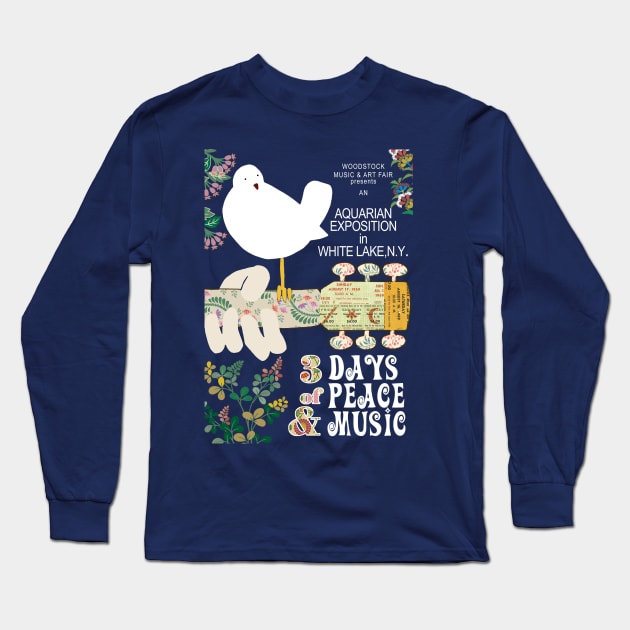 Woodstock Long Sleeve T-Shirt by GreenNest
